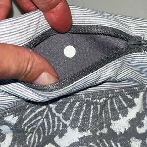 Lululemon Pace Rival Pickle Ball 🎾 Skort Grey White 8 Floral